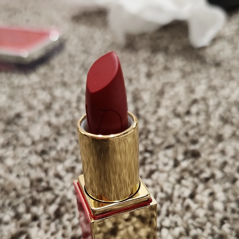 Valentino Minirrosso Satin Lipstick - Bold Red
